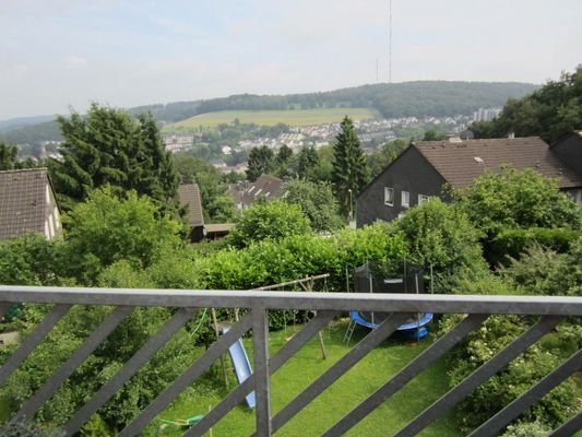 Aussicht vom Balkon