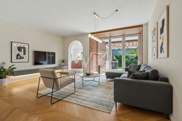 Homestaging EG Großzügiges Kaminzimmer