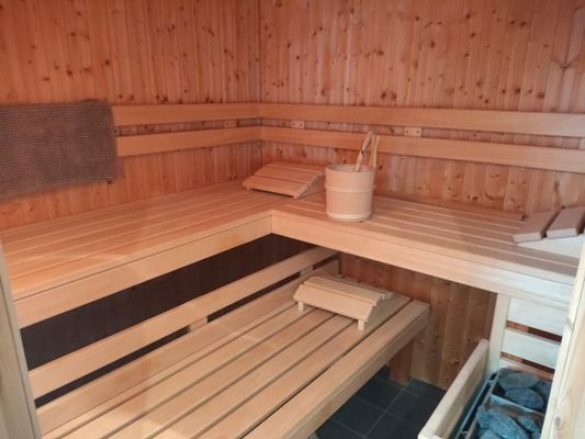 Sauna im Hauptbad