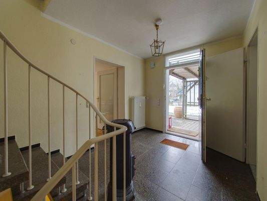 Eingang, Treppenhaus