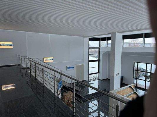 Foyer Ausstellungsfläche Empfang