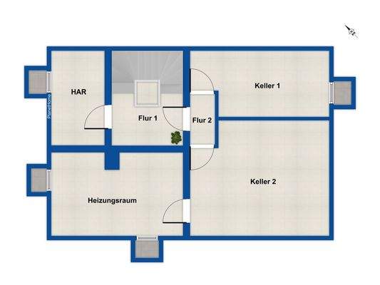 Grundriss Kellergeschoss