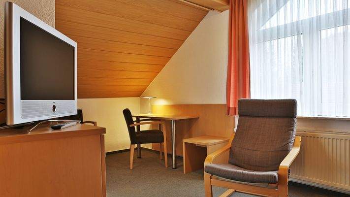 Helle Zimmer für erholsame Aufenthalte