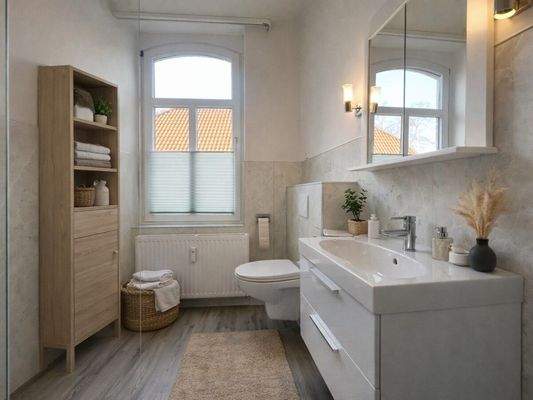 Badezimmer visualisiert