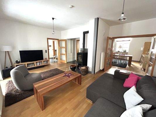 Blick in den Wohnbereich