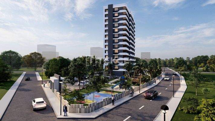 Nature and Sea View New Apartments in Mersin