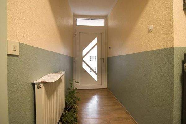 Ein- und Ausgangsbereich zu den Wohnetagen