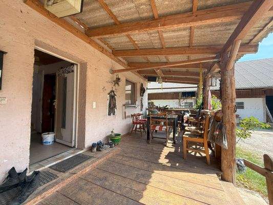 Veranda - Hauszugang Anbau