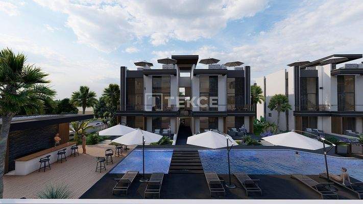 Apartments in Yeniboğaziçi Close to Sandy Beaches