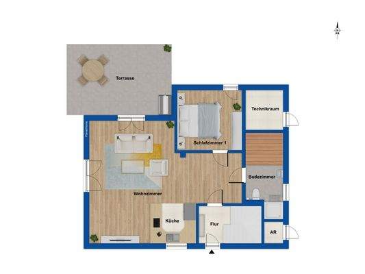 Grundriss Erdgeschoss