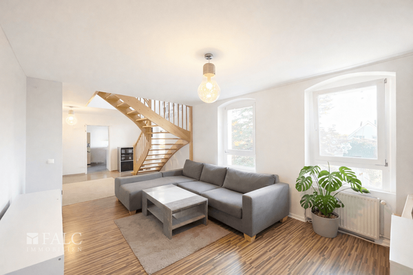 Wohnzimmer 1OG Wohnung oben