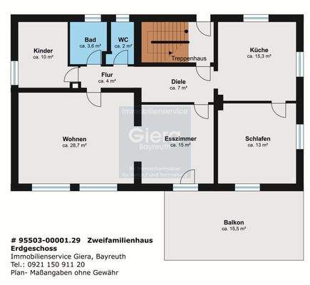 Grundriss Erdgeschoss