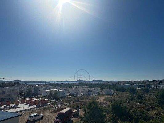 Aussicht über Vodice mit Meeresblick