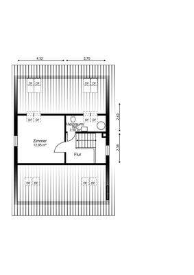 Hinterhaus Dachgeschoss
