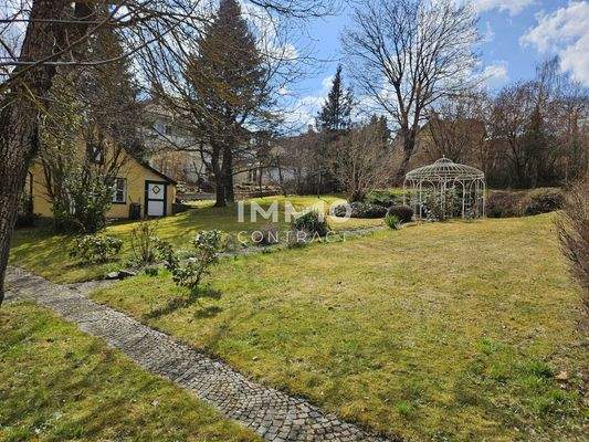 Gartenansicht Richtung Süden