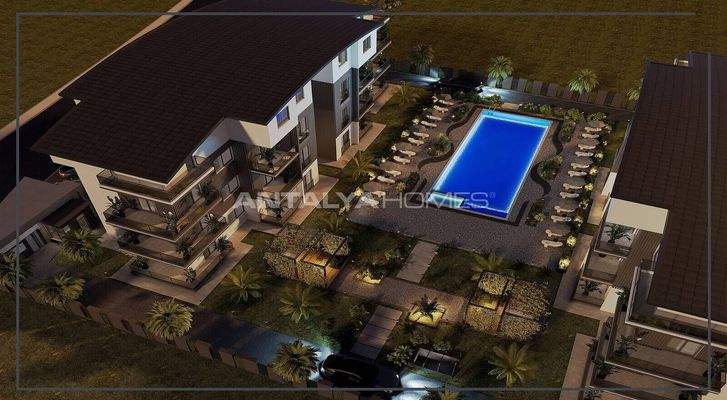 Elegant Flats with Rich On-Site Amenities in Belek Antalya