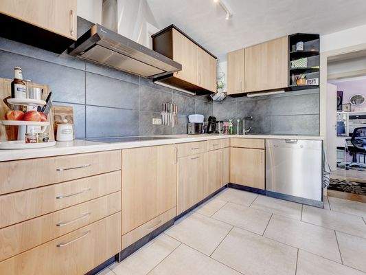 funktionale Einbauküche