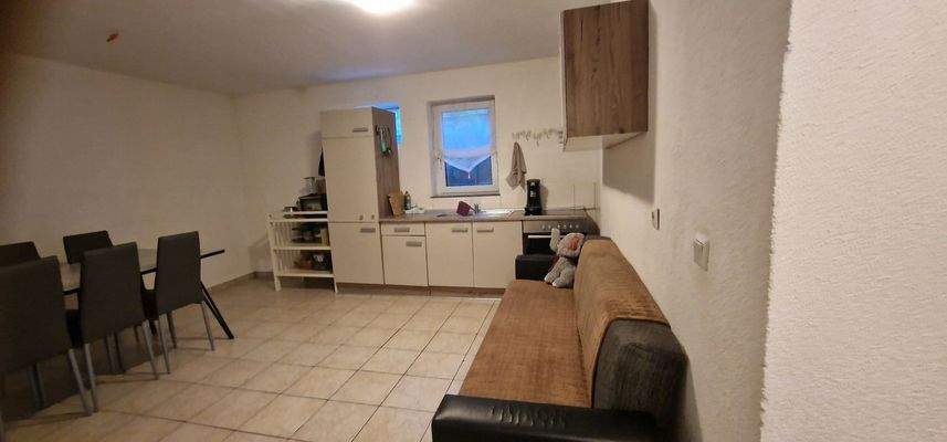 Küche und Essbereich