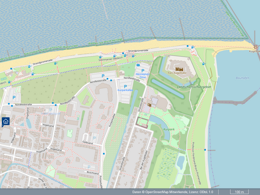 so nah zur Kugelbake