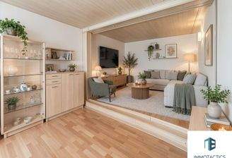 Wohnzimmer EG Einrichtungsbeispiel