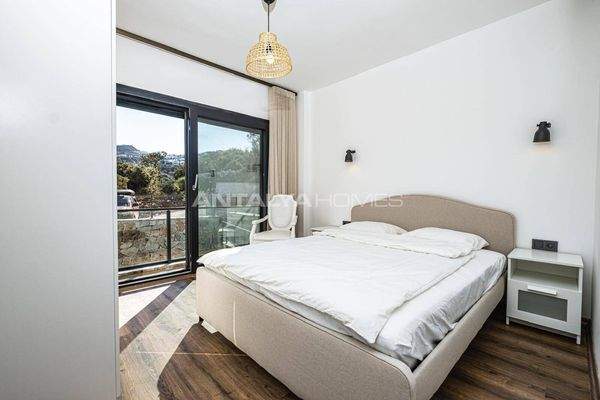 Detached Sea-View Houses with Private Pool in Bodrum Turkey