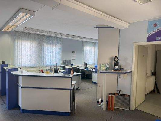 Eingangsbereich Büro