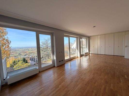 Schlafzimmer mit Blick