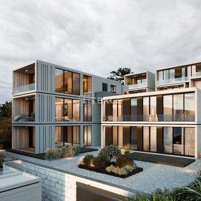 Luxury Seafront Apartments in a Complex in Bodrum Muğla