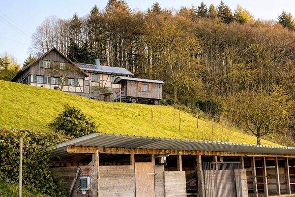 Weitere Ansicht der Stallungen