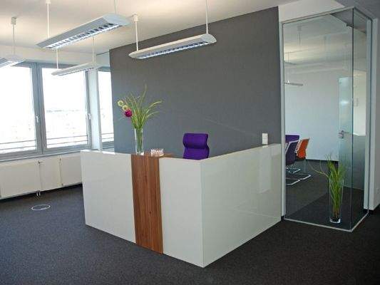 Musterbüro Empfang