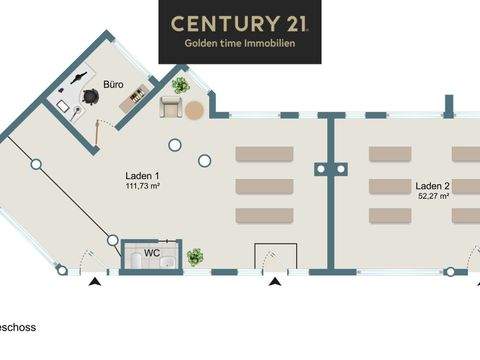 Rosenheim Ladenlokale, Ladenflächen 