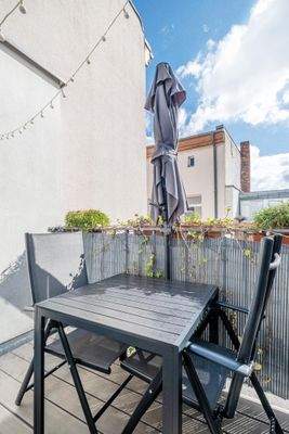 Terrasse mit Ost-Ausrichtung