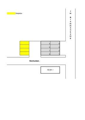 Lageplan Garagenhof