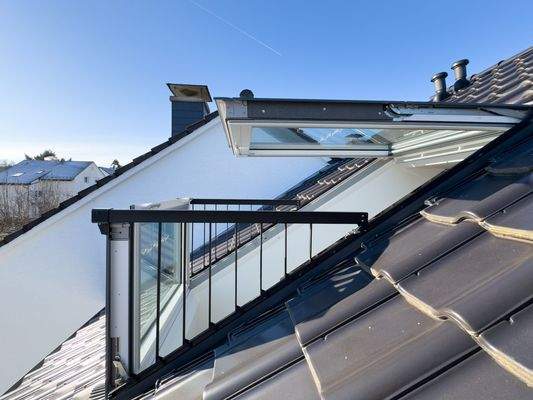 Cabriofenster/ Dachbalkon