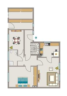 Grundriss Erdggeschoss