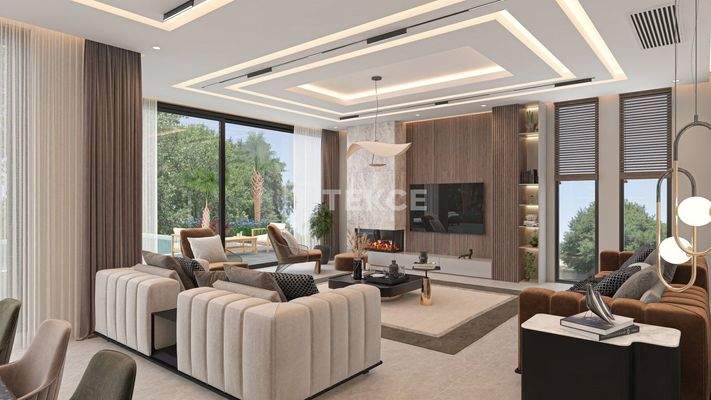 Villas in Alsancak North Cyprus within a Residential Complex