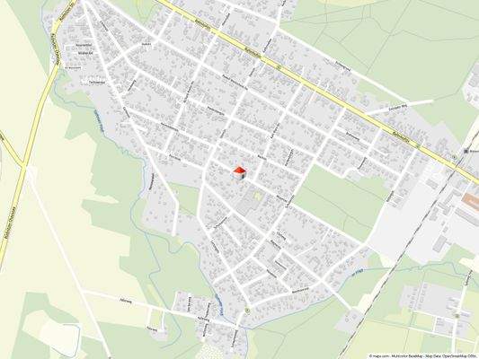 Geolyzer Kartenausschnitt