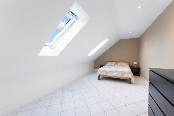 Kinderzimmer im Dachgeschoss