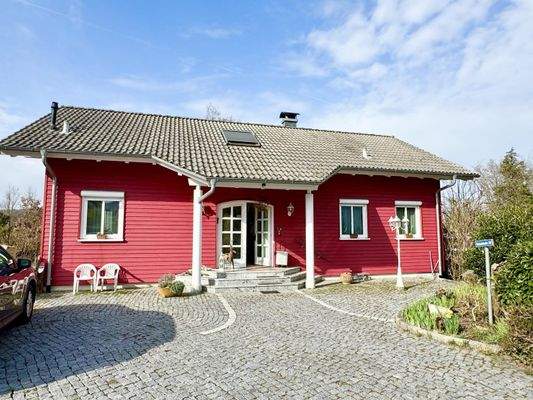 Hausansicht  Eingangsbereich