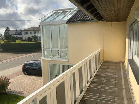 Balkon mit Wintergarten