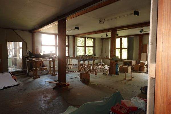 Ausreichend Abstellflächen