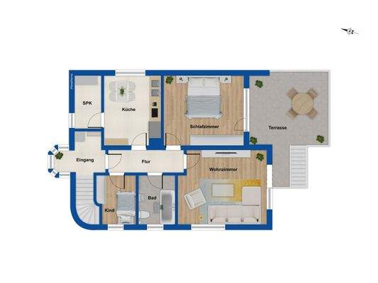 Grundriss Erdgeschoss