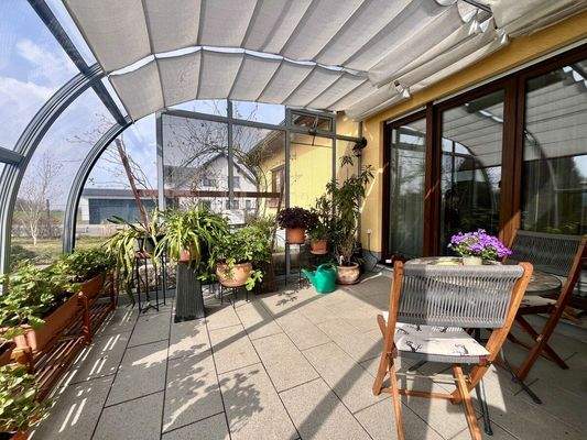 Wintergarten am Wohnzimmer