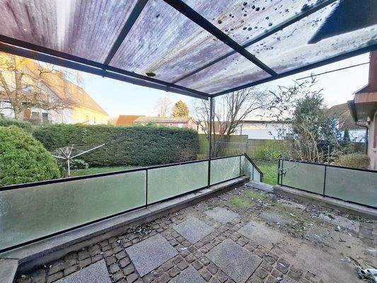 Veranda im rückwärtigen Bereich Bild 1