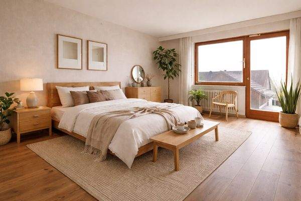 Visualisierung Schlafzimmer