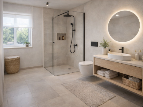 Badezimmer KI-Generiert