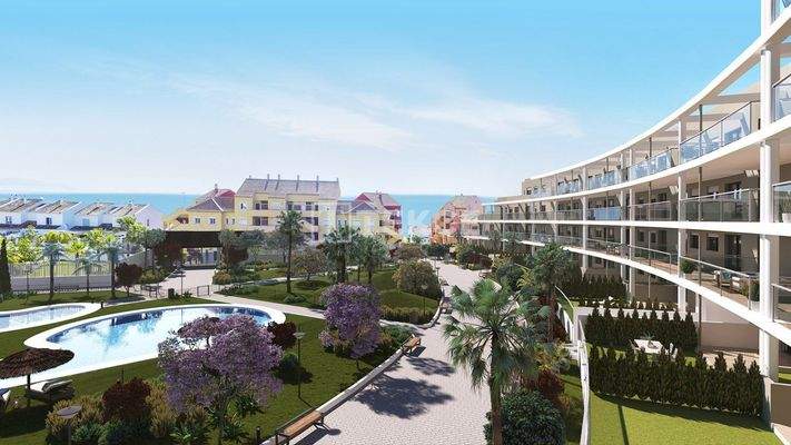 Sea View Apartments Close to Beach in Manilva