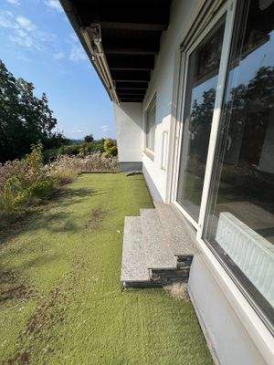 Terrasse vor Wohnen/Essen