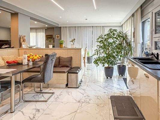 WE 1 | Küche mit Einbauküche