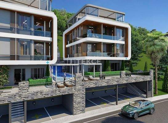 Spacious Apartments with Smart Home Systems in Alanya